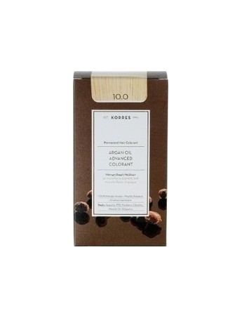 Korres Argan Oil Advanced Colorant 10.0 Ξανθό Πλατίνας