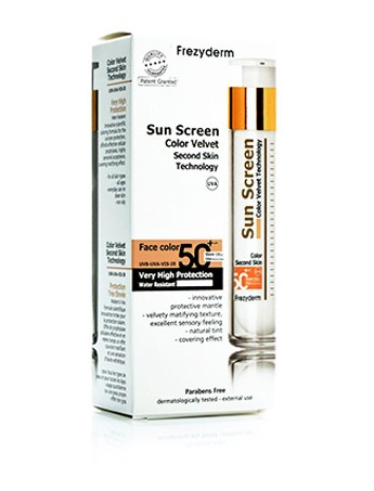 Frezyderm Sun Screen Color Velvet SPF50+ - 50ml