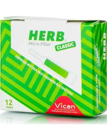 Vican Herb Micro Filter 12τμχ