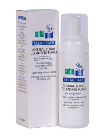 Sebamed Clear Face Antibacterial Cleansing Foam 150ml