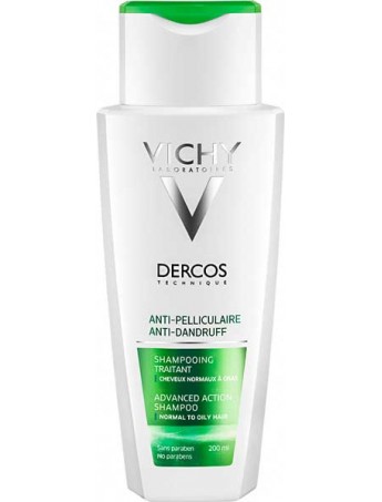 Vichy Dercos Anti-Dandruff Shampoo Normal to Oily Hair 200ml