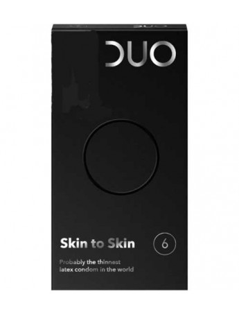 Duo Προφυλακτικά Skin to Skin 6τμχ