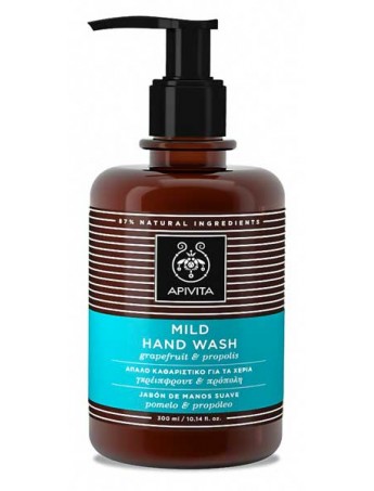 Apivita Mild Hand Wash Grapefruit & Propolis 300ml