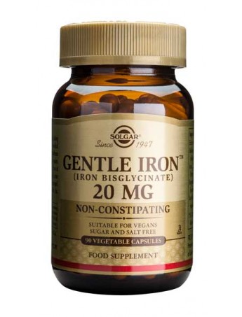 Solgar Gentle Iron 20mg - 90veg.caps