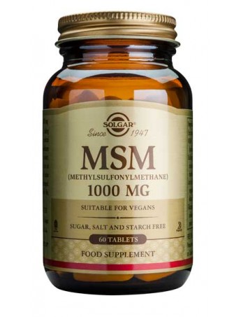 Solgar MSM 1000mg - 60tabs