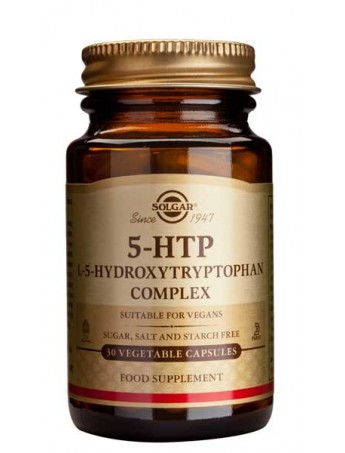 Solgar 5-HTP (5-Υδροξυ-Τρυπτοφανη) 100mg 30veg.caps