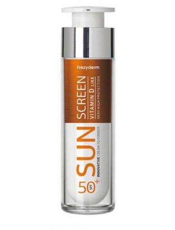 Frezyderm Sun Screen Cream to-Powder Vitamin D Like SPF50+ - 50ml