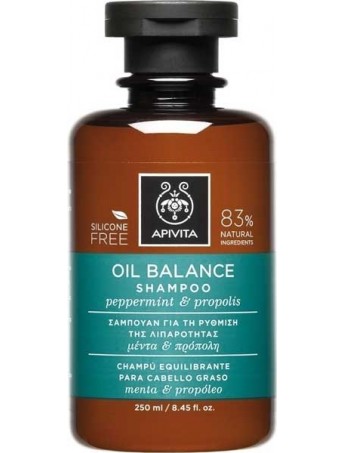 Apivita Oil Balance Shampoo 250ml