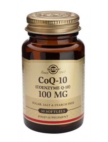 Solgar CoQ-10 100mg - 30softgels