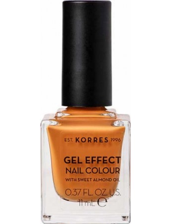 Korres Gel Effect Nail Colour No92 Mustard 11ml