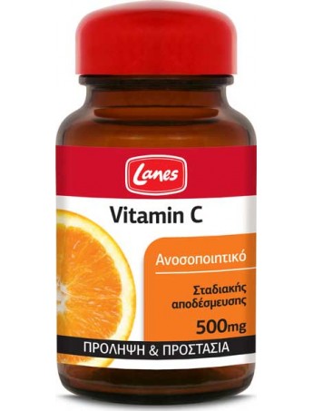 Lanes Vitamin C 500mg - 30tabs