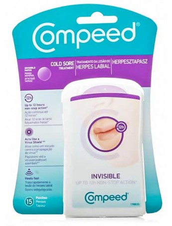 Compeed Διακριτικά Επιθέματα για τον Επιχείλιο Έρπητα - 15τεμ.