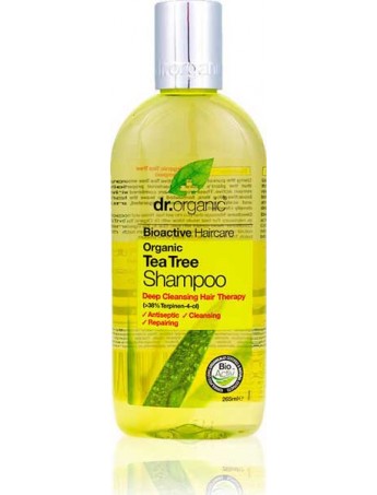 Dr.Organic Tea Tree Shampoo - 265ml