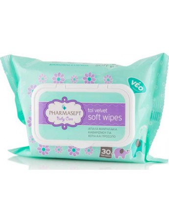 Pharmasept Baby Care Soft Wipes - 30τεμ.