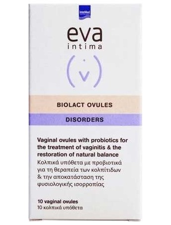 Eva Intima Biolact Ovules Disosrders - 10τεμ.