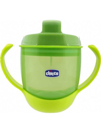 Chicco Κύπελλο Φαγητού Πράσινο 12m+ 180ml