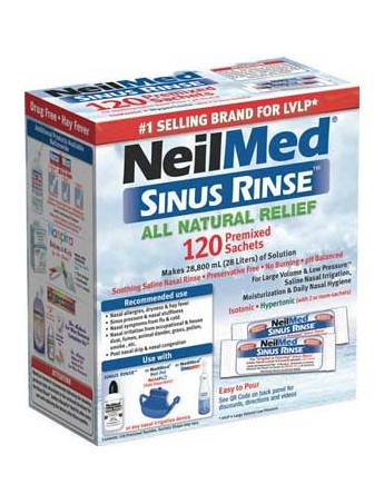 NEILMED All Natural Sinus Relief - 120sachets