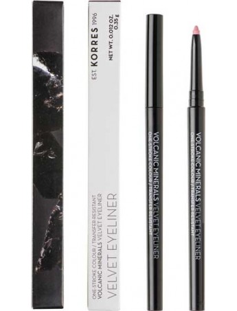 Korres Volcanic Mineral Velvet Eyeliner 25 Velvet Bubblegum - 0,35gr