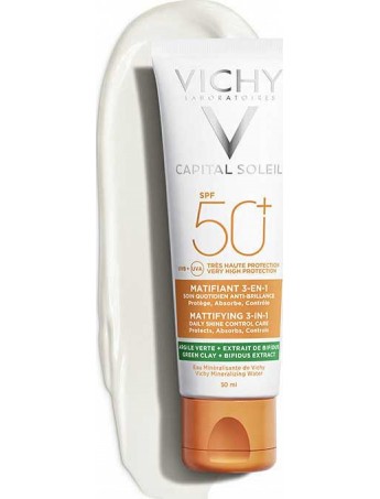 Vichy Capital Soleil Matifiant 3-en-1 SPF50+ - 50ml