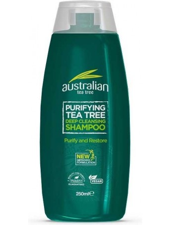 Optima Australian Organic Tea Tree Deep Cleansing Shampoo 250ml