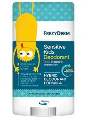 Frezyderm Sensitive Kids Deodorant Less Is More Stick - 40ml