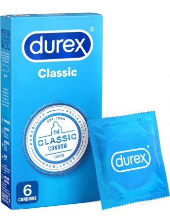 Durex Προφυλακτικά Classic - 6τεμ.