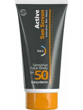 Frezyderm Active Sun Screen Sensitive Face-Body SPF50 - 150ml