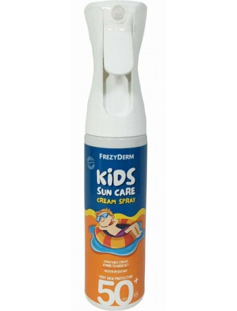 Frezyderm Αδιάβροχο Παιδικό Αντηλιακό Spray Kids Sun Care για Πρόσωπο & Σώμα SPF50+ - 275ml