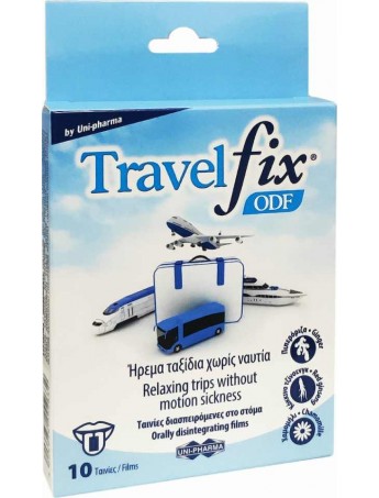 Uni-Pharma Travelfix ODF Διασπειρόμενες Ταινίες - 10τεμ.