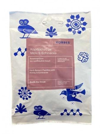 Korres Καραμέλες με Μέλι Echinacea - 60gr