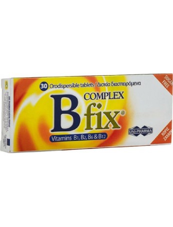 Uni-Pharma B Complex Fix - 30δισκία