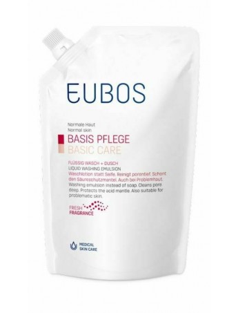 Eubos Red Liquid Washing Emulsion Refill - 400ml