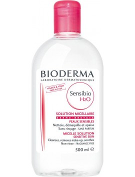 Bioderma Micellar Water Ντεμακιγιάζ Sensibio H2O για Ευαίσθητες Επιδερμίδες - 500ml