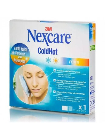 Nexcare Mini Επίθεμα Gel Κρυοθεραπείας/ Θερμοθεραπείας  - 12x11cm