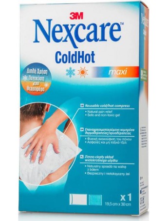 Nexcare Maxi Επίθεμα Gel Κρυοθεραπείας/ Θερμοθεραπείας - 30x19.5cm 1τεμ.