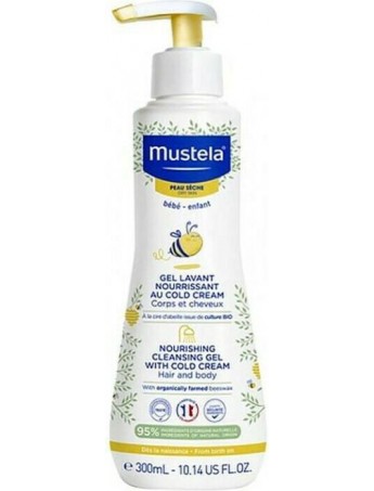 Mustela Nourishing Cleansing Gel with Cold Cream - 300ml