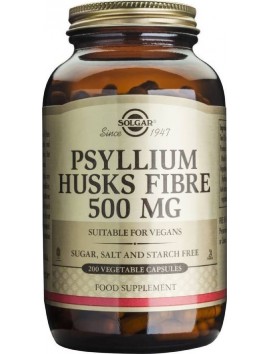 Solgar Psyllium Husks Fibre Caps 500mg - 200veg.caps