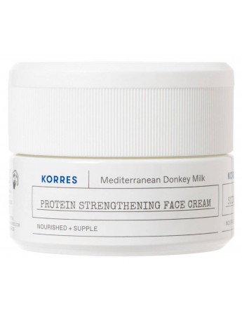 Korres Mediterranean Donkey Milk Κρέμα Προσώπου για Ενυδάτωση - 40ml