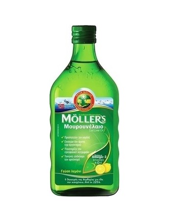 Moller's Μουρουνέλαιο με Γεύση Λεμόνι 250ml