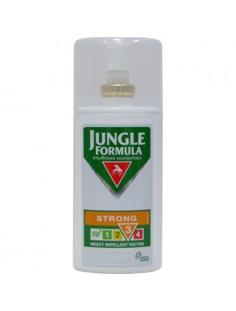 Jungle Formula Strong Soft Care Εντομοαπωθητικό Spray (IRF3) 75ml